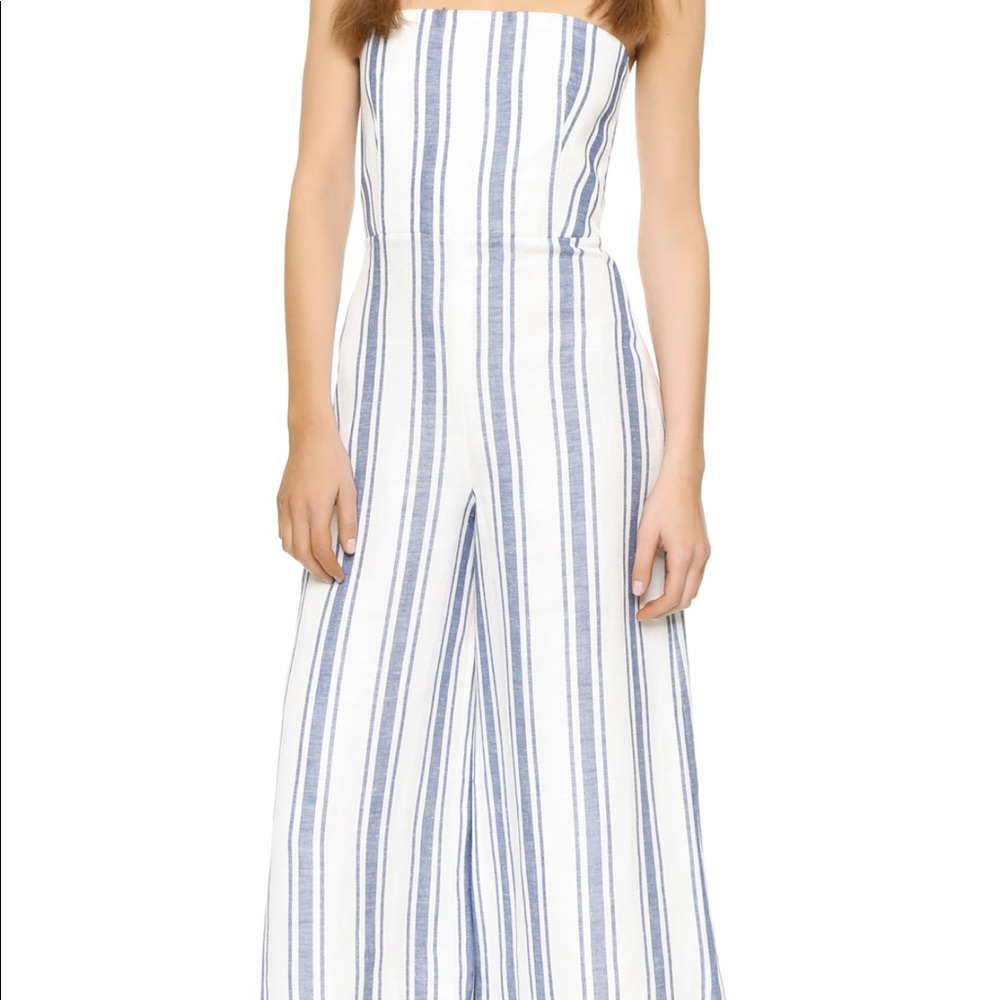Club Monaco Simonettah Strapless Jumpsuit